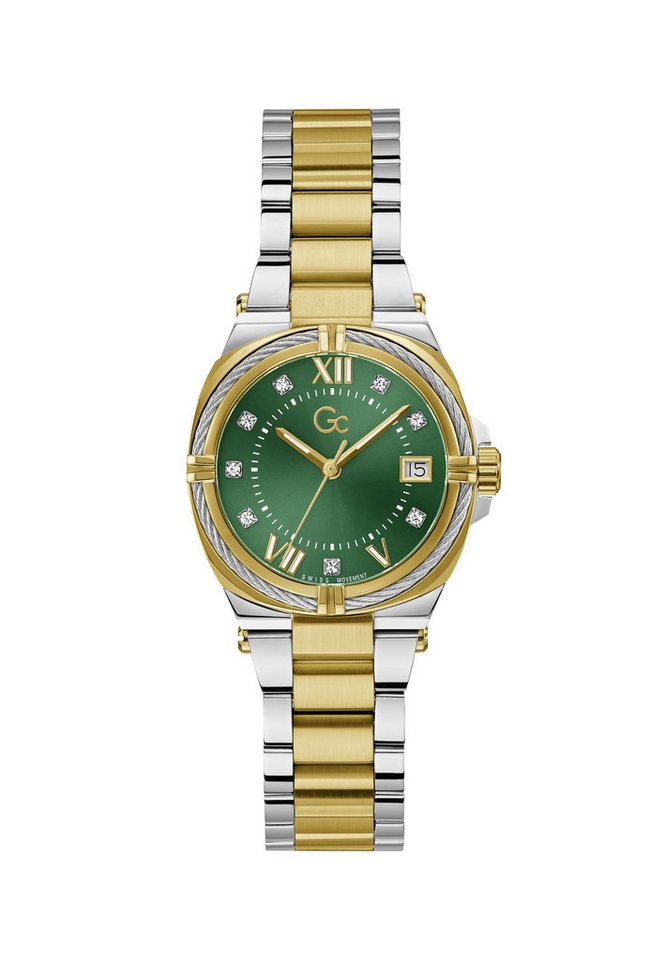 Guess Collection Quarzuhr Gc IronClass Lady, (1-tlg), Schweizer Bewegung von Guess Collection