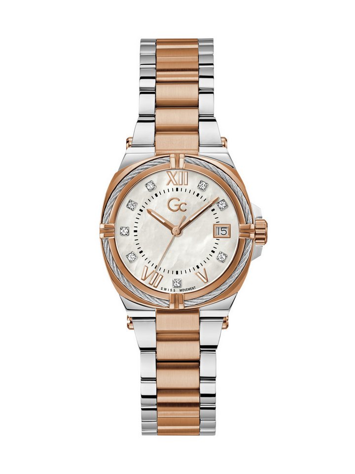 Guess Collection Quarzuhr Gc IronClass Lady, (1-tlg), Schweizer Bewegung von Guess Collection