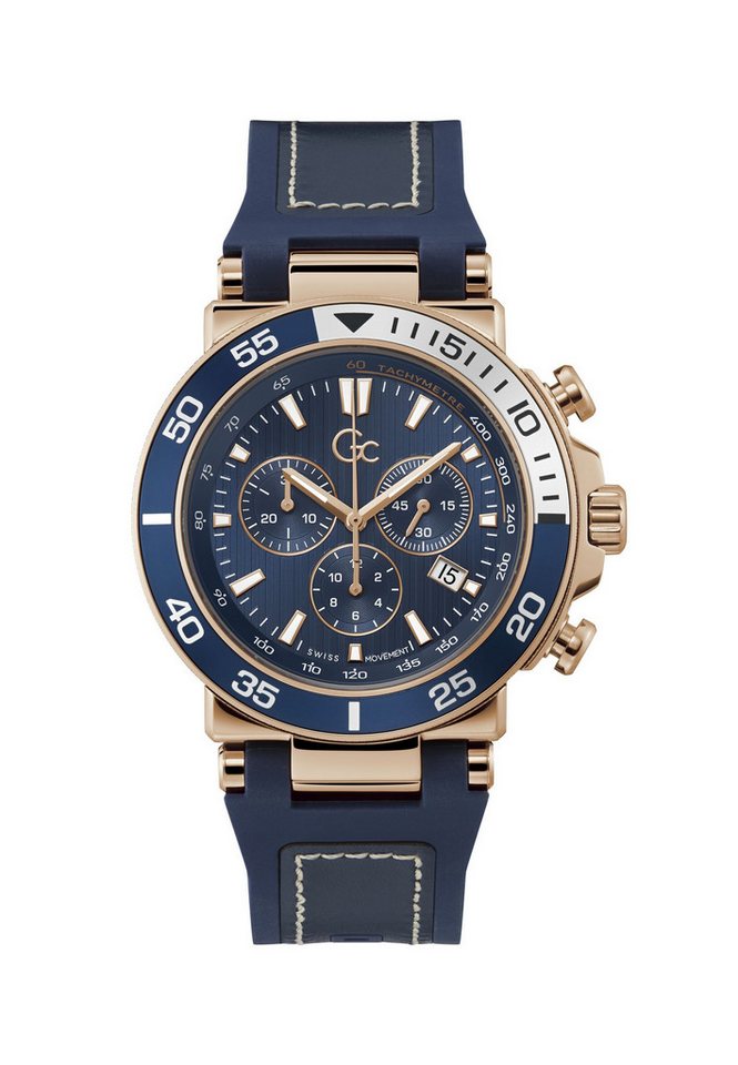 Guess Collection Quarzuhr Gc One Sport, (1-tlg), Quarz-Chronographenuhr von Guess Collection
