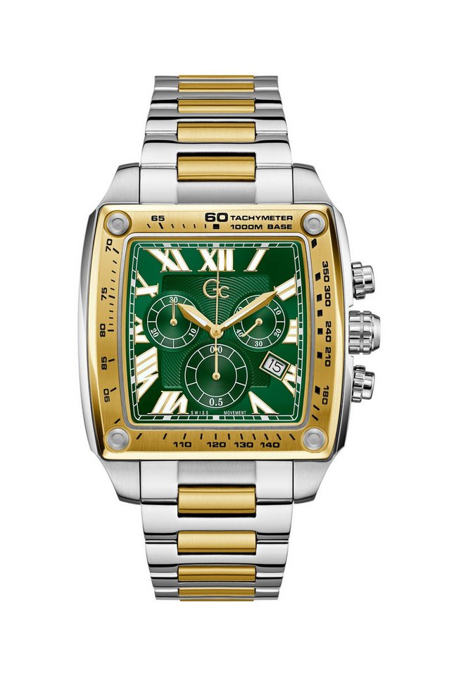 Guess Collection Quarzuhr Gc RetroFit, (1-tlg), Quarz-Chronographenuhr von Guess Collection