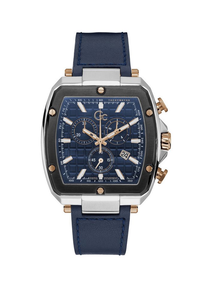 Guess Collection Quarzuhr Gc Spirit Tonneau, (1-tlg), Analoge Uhr von Guess Collection