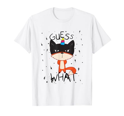 Guess What?cute fox graphics T-Shirt Mädchen T-Shirt Guess What?cute fox graphics T-Shirt Mädchen T-Shirt von Guess What T-shirt