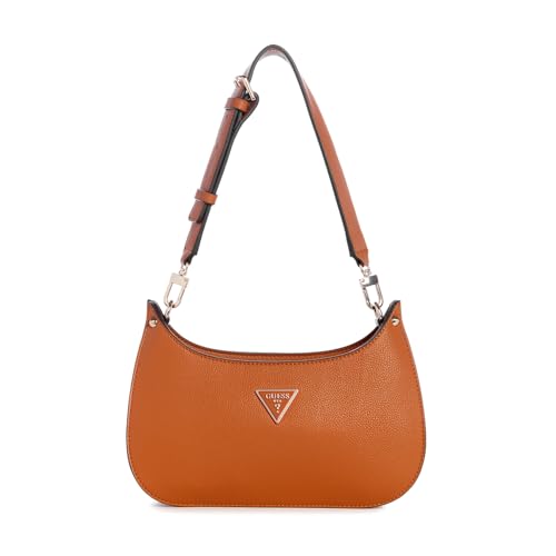 GUESS Meridian Mini Top Zip Shoulder Bag Cognac von GUESS