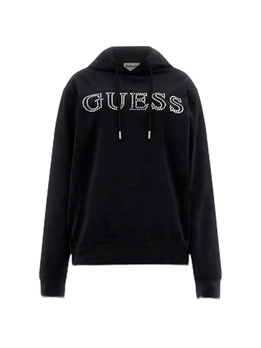 Guess Sudadera para Mujer Con logotipo Con Capucha Black ES24GU51 V4RQ25KBXI2, Negro, M Guess Sudadera para Mujer Con logotipo Con Capucha Black ES24GU51 V4RQ25KBXI2, Negro, M von Guess jeans