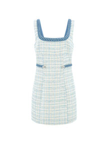 Damen Minikleid in Tweedoptik TOSCA BRAID DRESS von Guess