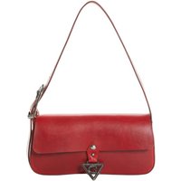 Echtleder-Schultertasche von Guess