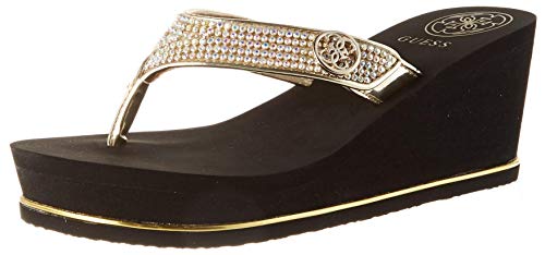 GUESS Damen Gwsarraly4gwsarraly4gwsarraly4gwsarraly4gwsarraly4KDL-ارالو 4gwsarraly4gwsarraly4gwsarraly4gwsarraly4 Flipflop, Gold 771, 38.5 EU von GUESS