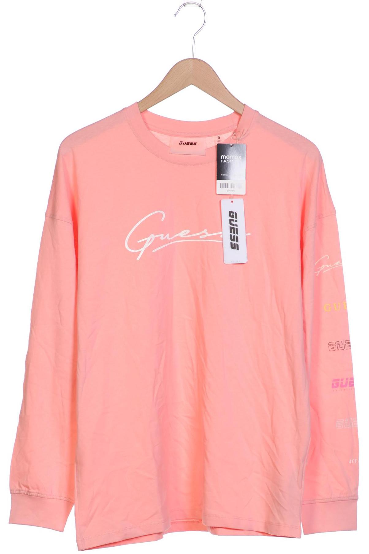 Guess Damen Langarmshirt, pink, Gr. 36 von Guess