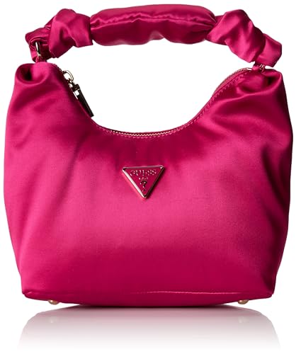 GUESS Damen Velina Hobo, Griff Oben, Magenta von GUESS