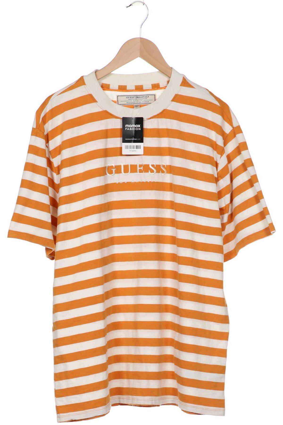 GUESS Herren T-Shirt, orange von Guess