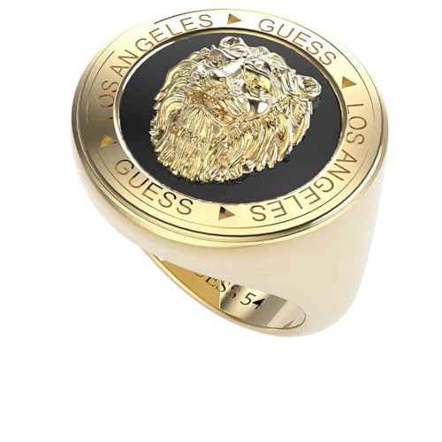 Guess Ring Lion King JUMR01315JWYGBK62, Einheitsgröße, Metall, Kein Edelstein von GUESS