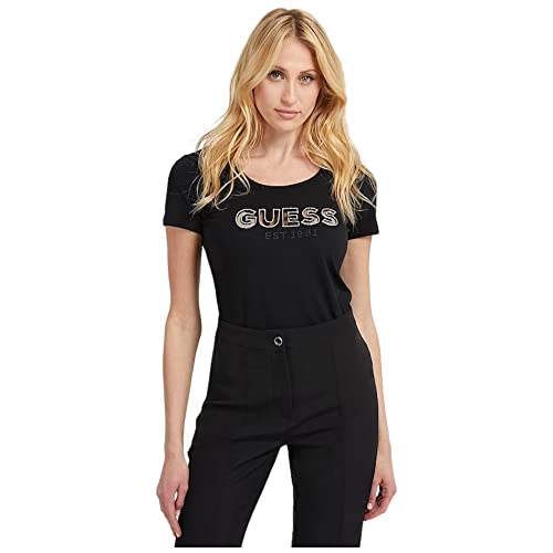 GUESS Damen Shirt schwarz/weiß M von GUESS