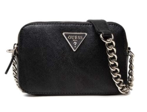 GUESS Women Noelle Crossbody Camera Bag, Schwarz von GUESS