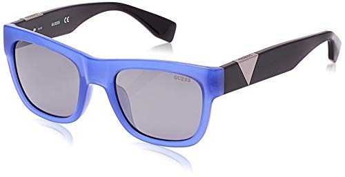 GUEX5 GU7440 5490A Sonnenbrille GU7440 5490A Rund Sonnenbrille 54, Blau von Guess