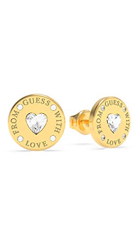 Guess Jewellery Damen-Ohrringe "From Guess with Love" mit Swarovski, Einheitsgröße, Nicht-Edelmetalle, Kein Edelstein von GUESS