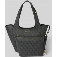 Guess 2-in-1-Handtasche mit Label-Applikation Modell 'CALISTA' in Anthrazit, Größe 1 Guess 2-in-1-Handtasche mit Label-Applikation Modell 'CALISTA' in Anthrazit, Größe 1 von Guess