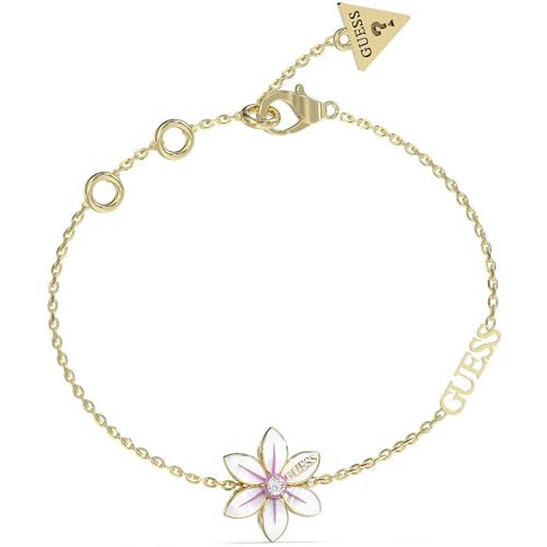 Guess Armband Weißer Lotus JUBB04134JWYGWHS Stahl von GUESS
