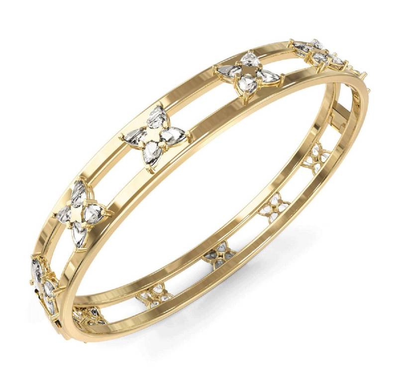 Guess Armspange Multi Crystals Goldfarben S von Guess