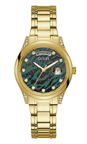 Guess Women's Analog-Digital Automatic Uhr mit Armband S0361942 von GUESS