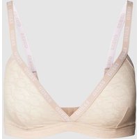 Guess BH mit Logo-Muster Modell 'EDYTHA' in Beige, Größe L von Guess