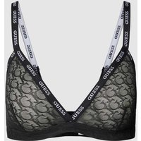 Guess BH mit Logo-Muster Modell 'EDYTHA' in Black, Größe M von Guess