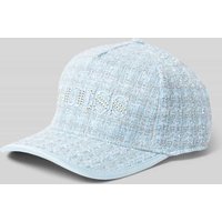 Guess Basecap in Bouclé-Optik Modell 'ELSA' in Hellblau, Größe 1 von Guess