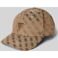 Guess Basecap mit Label-Detail Modell 'KATYA' in Camel, Größe 1 von Guess
