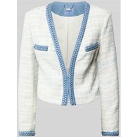 Guess Blazer mit Strukturmuster in Hellblau, Größe M von Guess