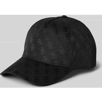 Guess Cap mit Allover-Logo-Muster Modell 'AVIANA' in Black, Größe One Size von Guess