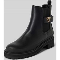 Guess Chelsea Boots mit Logo-Applikation Modell 'BENSLY' in Black, Größe 36 Guess Chelsea Boots mit Logo-Applikation Modell 'BENSLY' in Black, Größe 36 von Guess