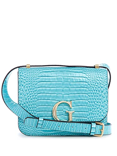 GUESS Corily Mini Convertible Xbody Flap Aqua von GUESS