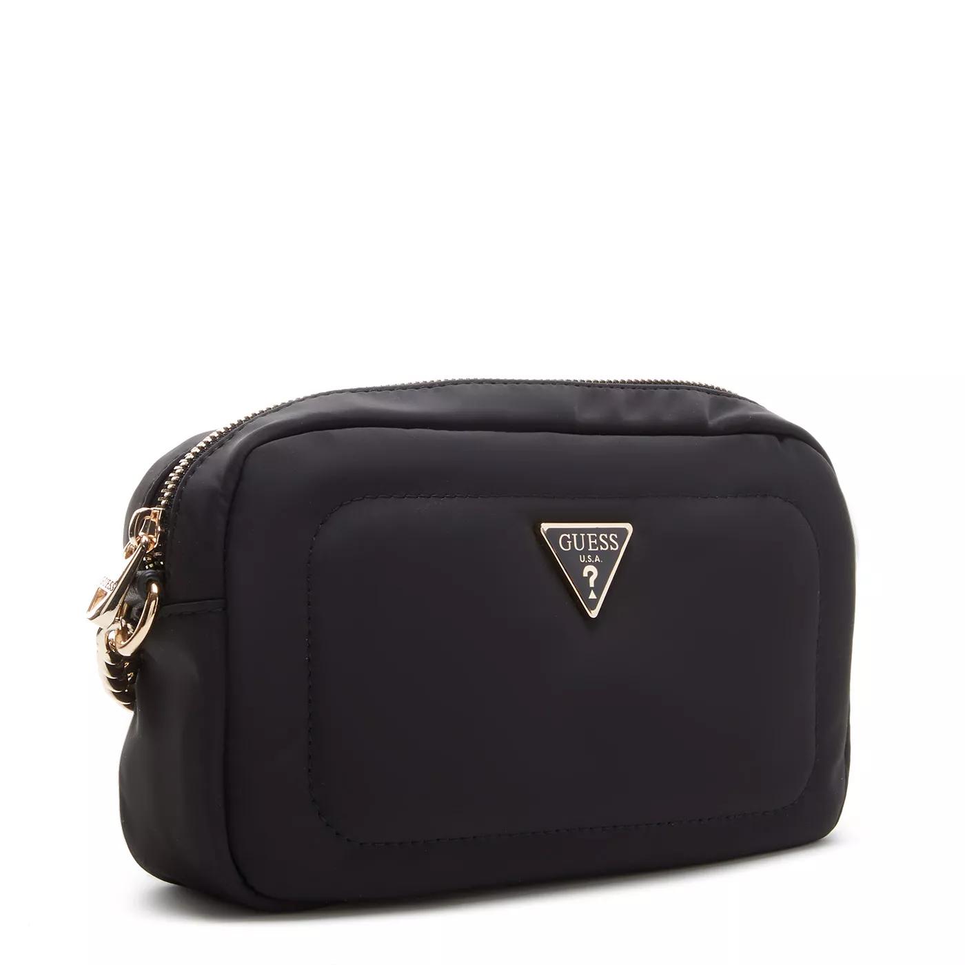 Guess Crossbody Bags - GUESS Eco Gemma Schwarze Umhängetasche HWEYG8-3957 - Gr. unisize - in Schwarz - für Damen von Guess