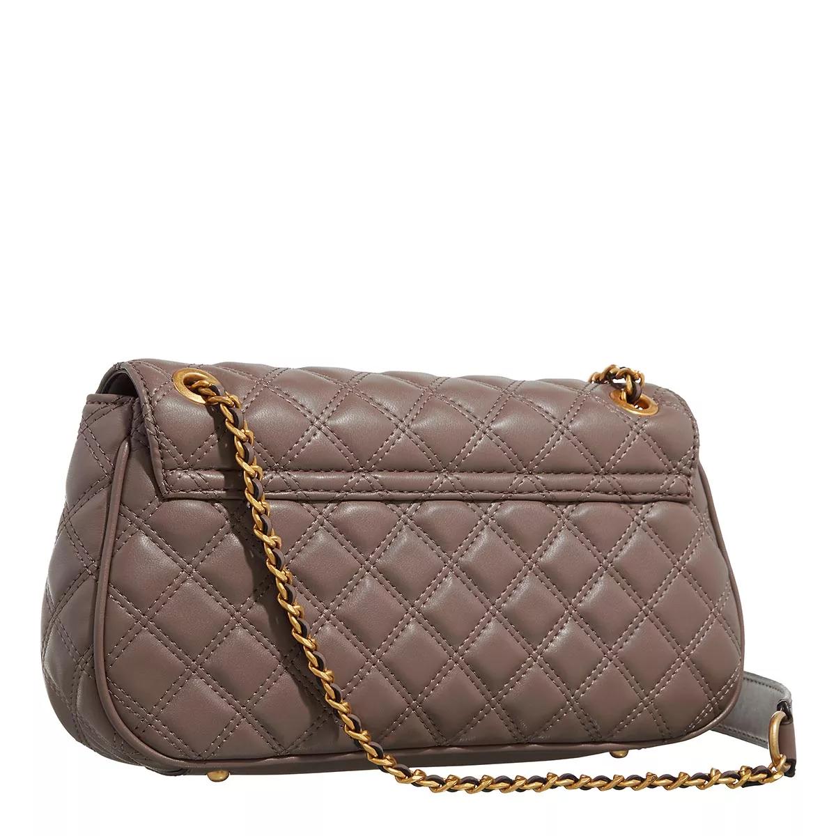 Guess Crossbody Bags - Giully Convertible Xbody Flap - Gr. unisize - in Taupe - für Damen von Guess