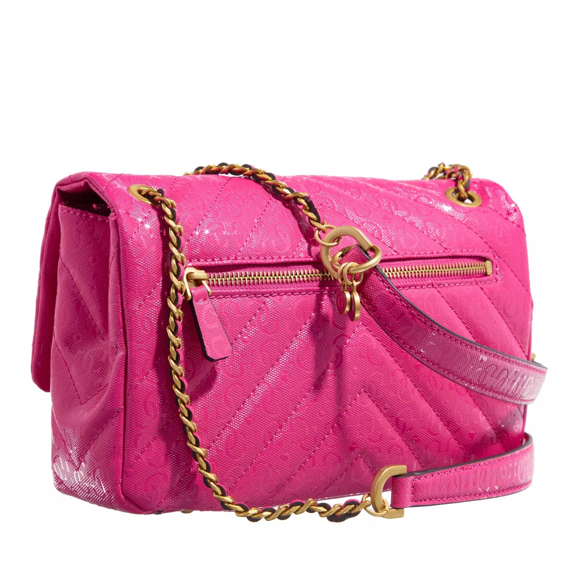 Guess Crossbody Bags - Jania Convertible Xbody Flap - Gr. unisize - in Rosa - für Damen von Guess