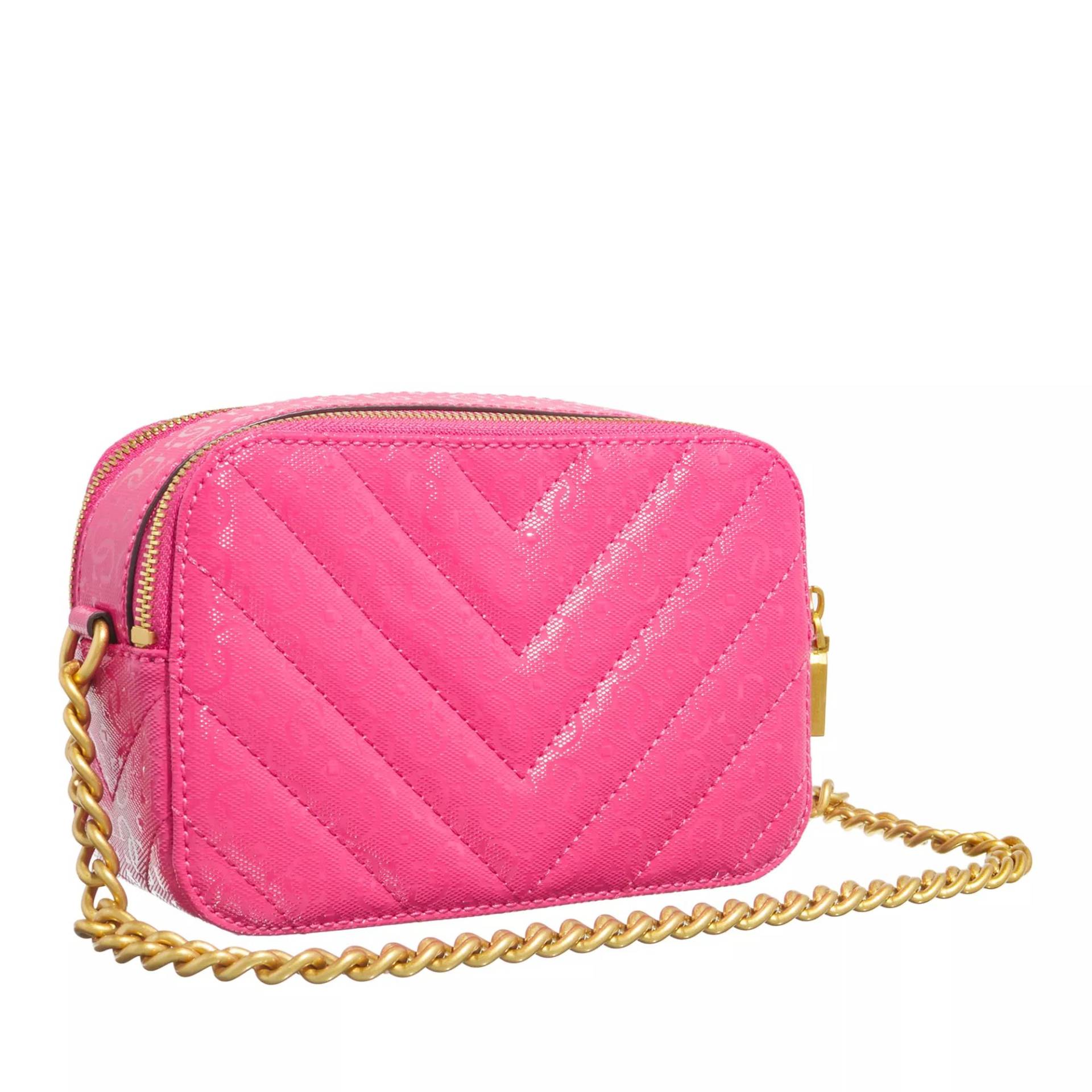 Guess Crossbody Bags - Jania Crossbody Camera - Gr. unisize - in Rosa - für Damen von Guess