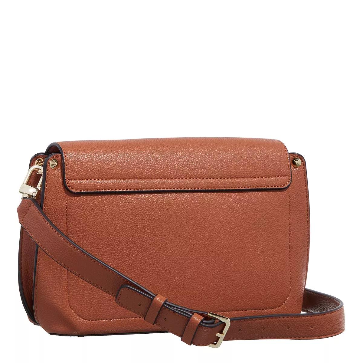 Guess Crossbody Bags - Meridian Flap Crossbody - Gr. unisize - in Cognacbraun - für Damen von Guess