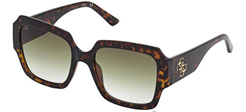 GUESS Damen 0 Sonnenbrille, Dark Havana von GUESS