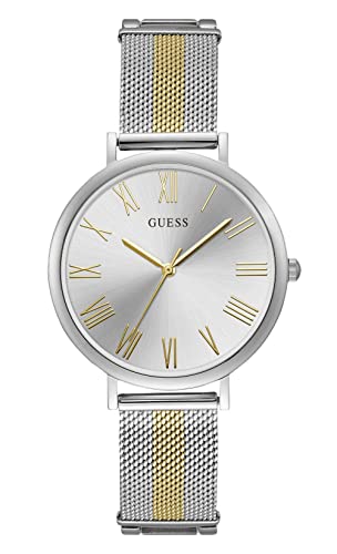 Guess Damen Analog Uhr Lenox mit Edelstahl Armband von GUESS