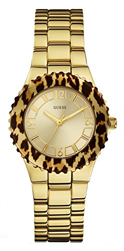 Guess Damen-Armbanduhr Analog Quarz Edelstahl W0404L1 von Guess