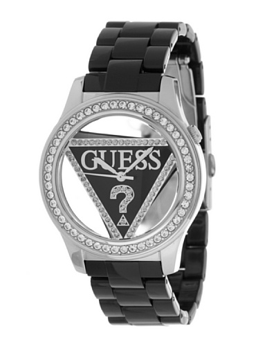 Guess Damen-Armbanduhr Analog Quarz Edelstahl W95105L2 von Guess