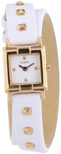 Guess Damen-Armbanduhr XS Analog Quarz Leder W85123L2 von GUESS
