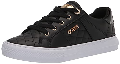 GUESS Damen Loven Sneaker, Schwarz Multi, 40 EU von GUESS