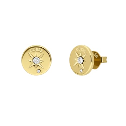 Guess - Damen Guess Ohrstecker aus vergoldetem Edelstahl WANDERLUST - Ohrringe - Stahl - Gelbgold legiert - Nickelfrei von GUESS