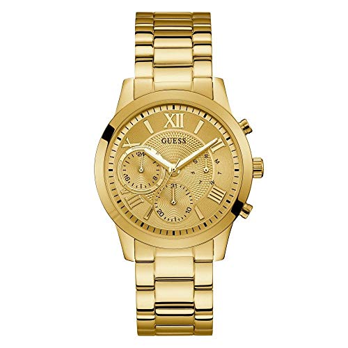 Guess Damen Multi Dial Uhr Solar mit Edelstahl Armband von GUESS