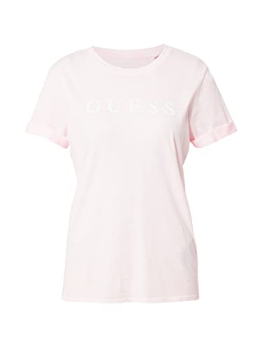 GUESS Damen Shirt weiß/hellpink S von GUESS