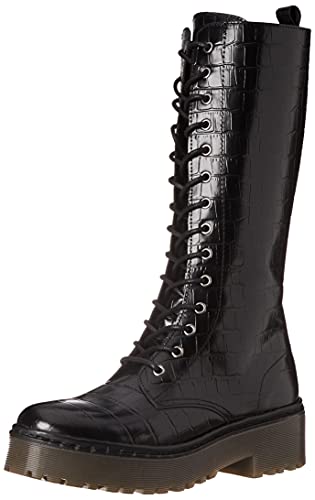 Guess Damen TOKI Mode-Stiefel, Schwarz, 38 EU von GUESS