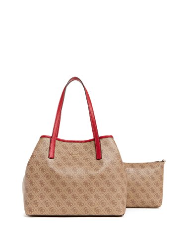 Guess Women's Vikky Handbag, Brown (Brown/Bro), Einheitsgröße von GUESS