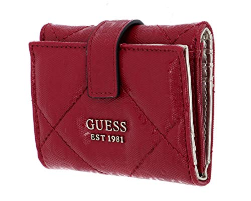 GUESS Dilla SLG Petite Trifold Berry von GUESS