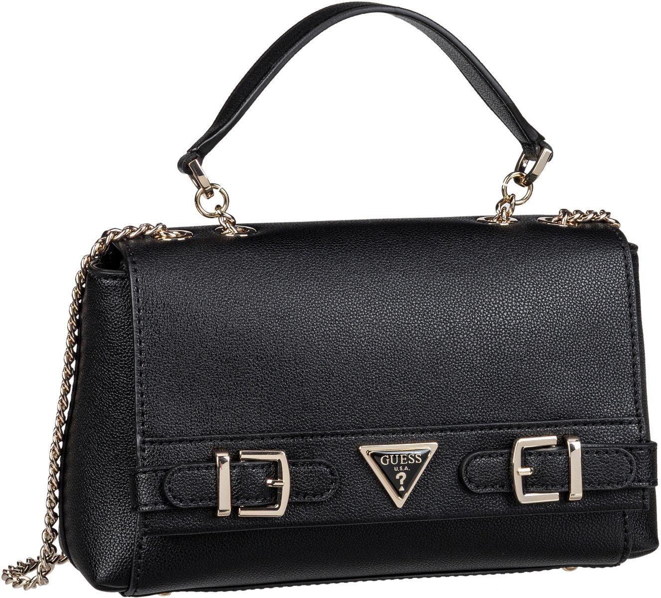 Guess Eco Ali Convertible Flap 51121  in Schwarz (4.8 Liter), Umhängetasche von Guess