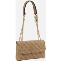 Guess - Eco Erica Conv Flap Logo 51020 Latte - Umhängetasche  , 2.6 l von Guess